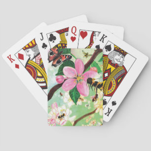 Blossombildande Träd för bin och andra pollinerare Casinokort