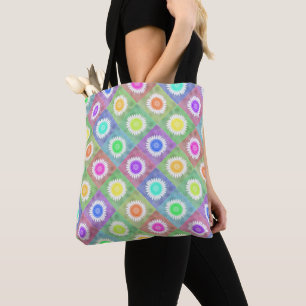 Blossome Allover Tote Bag Tygkasse