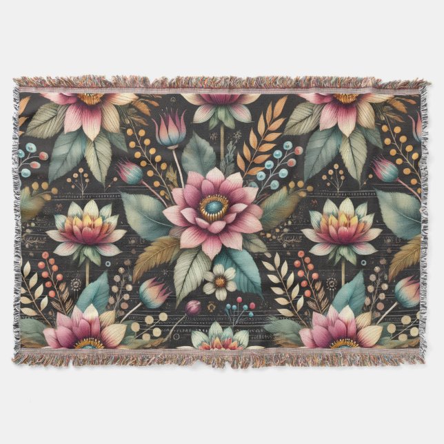 Blossomed Beauty Filt (Framsidan)