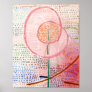 Blossoming 1934 Painting by Paul Klee Poster