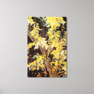 Blossoming Acacia Grenar Vincent van Gogh Canvastryck