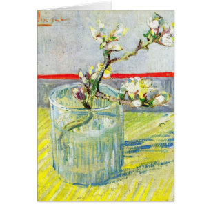 Blossoming Almond Gren av Vincent van Gogh Hälsningskort
