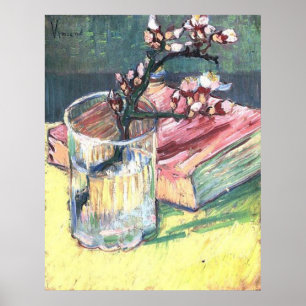 Blossoming Almond Gren av Vincent van Gogh Poster