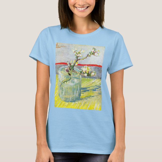 Blossoming Almond Gren av Vincent van Gogh T Shirt (Framsida)