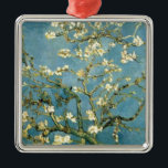 Blossoming Almond Träd av Van Gogh Julgransprydnad Metall<br><div class="desc">Vincent Van Gogh-mästerskap - Berömd Paintings of European Post-Impressionist Painters and Artists</div>