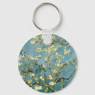 Blossoming Almond Träd av Van Gogh Nyckelring