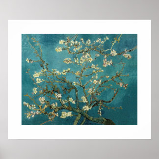 Blossoming Almond Träd av Van Gogh Poster