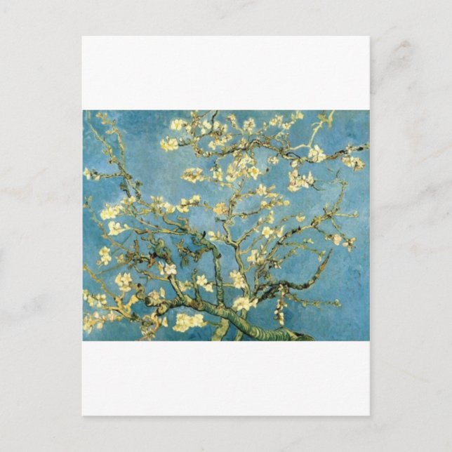 Blossoming Almond Träd av Van Gogh Vykort (Framsida)