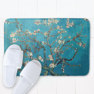 Blossoming Almond Träd av Vincent van Gogh Badrumsmatta