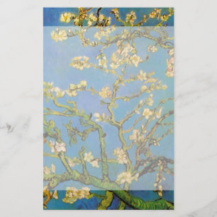 Blossoming Almond Träd av Vincent van Gogh Brevpapper