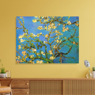 Blossoming Almond Träd av Vincent van Gogh Canvastryck