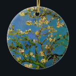 Blossoming Almond Träd av Vincent van Gogh Julgransprydnad Keramik<br><div class="desc">Blossoming Almond Träd av Vincent van Gogh är en vintage bra konst post impressionism som fortfarande målar upp blommigten med blommor på grenarna av en mandel träd i en trädgård. Blå himmel ligger i bakgrunden. Om konstnären: Vincent Willem van Gogh (1853-1890) var en av de mest berömd Post impressionist-målarna under...</div>