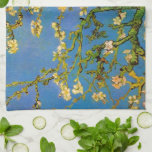 Blossoming Almond Träd av Vincent van Gogh Kökshandduk<br><div class="desc">Blossoming Almond Träd av Vincent van Gogh är en vintage bra konst post impressionism som fortfarande målar upp blommigten med blommor på grenarna av en mandel träd i en trädgård. Blå himmel ligger i bakgrunden. Om konstnären: Vincent Willem van Gogh (1853-1890) var en av de mest berömd Post impressionist-målarna under...</div>