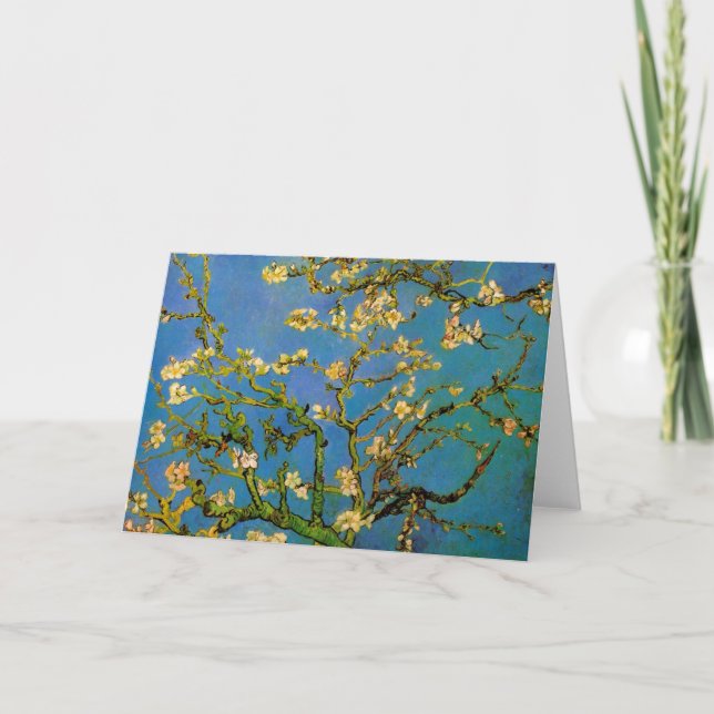 Blossoming Almond Träd av Vincent van Gogh Kort (Framsida)