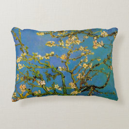 Blossoming Almond Träd av Vincent van Gogh Prydnadskudde