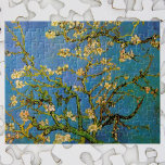 Blossoming Almond Träd av Vincent van Gogh Pussel<br><div class="desc">Blossoming Almond Träd av Vincent van Gogh är en vintage bra konst post impressionism som fortfarande målar upp blommigten med blommor på grenarna av en mandel träd i en trädgård. Blå himmel ligger i bakgrunden. Om konstnären: Vincent Willem van Gogh (1853-1890) var en av de mest berömd Post impressionist-målarna under...</div>