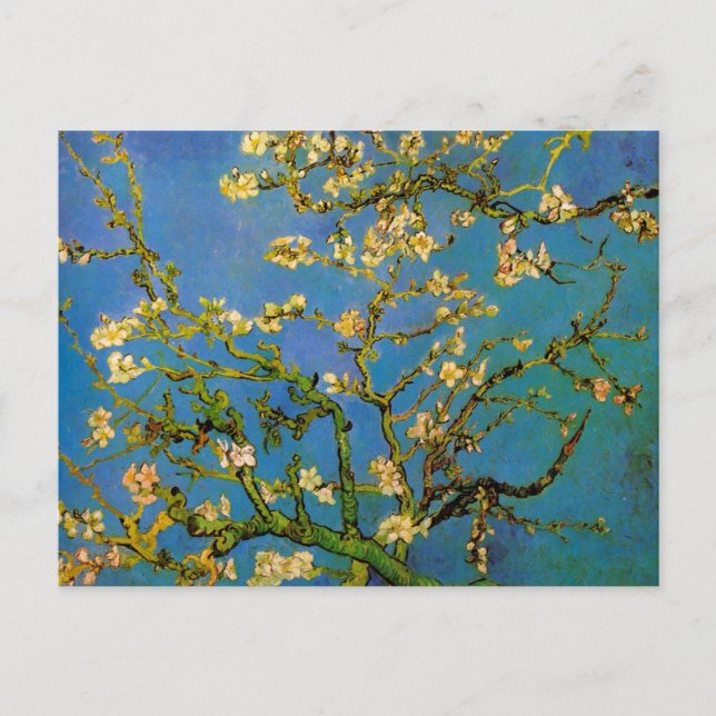 Blossoming Almond Träd av Vincent van Gogh Vykort (Framsida)