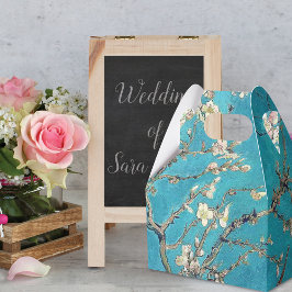 Blossoming Almond Träd Van Gogh Bröllop Presentaskar