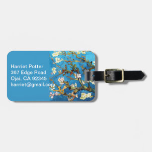 Blossoming Almond Träd Van Gogh Fine Art Bagagebricka
