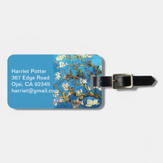 Blossoming Almond Träd Van Gogh Fine Art Bagagebricka