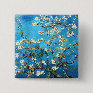 Blossoming Almond Träd Van Gogh Fine Art Knapp