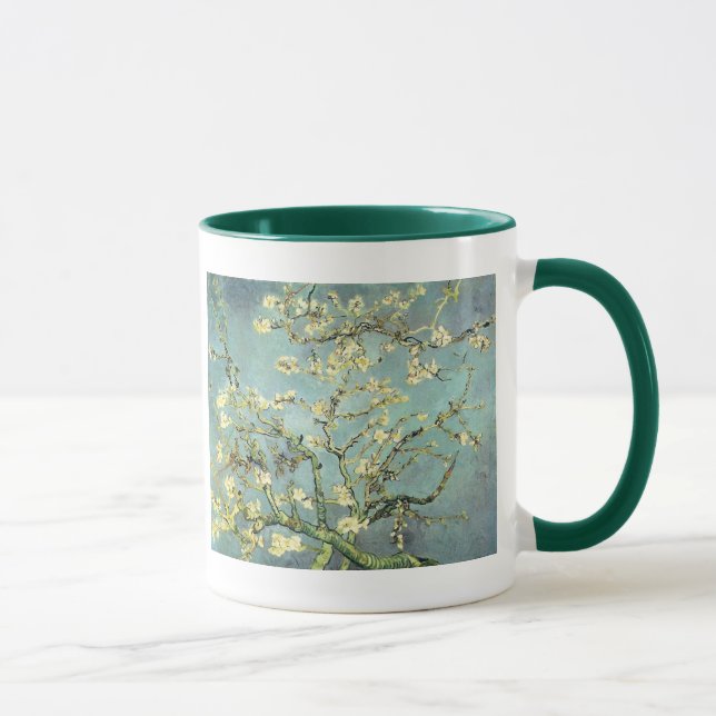 Blossoming Almond Träd Van Gogh Fine Art Mugg (Höger)
