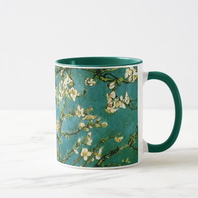 Blossoming Almond Träd Van Gogh Fine Art Mugg (Höger)