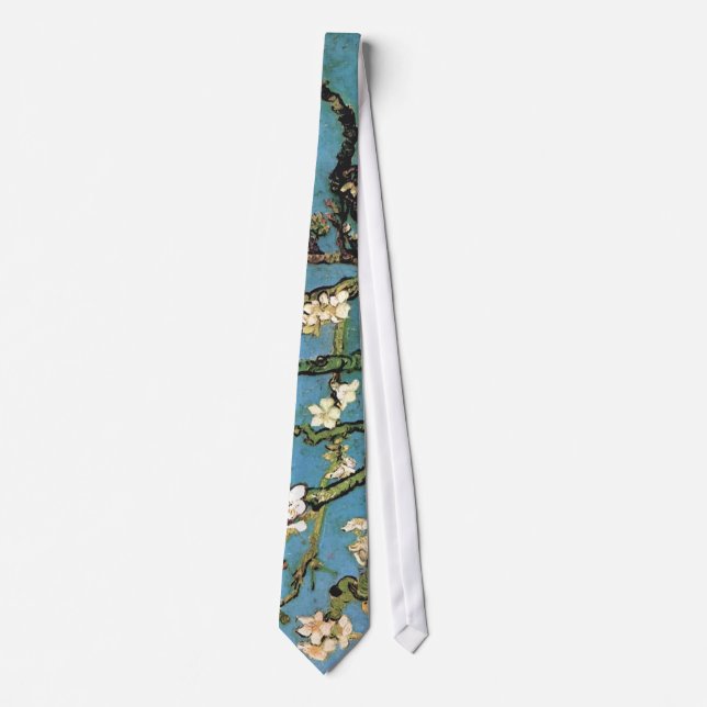 Blossoming Almond Träd Van Gogh Fine Art Slips (Framsida)