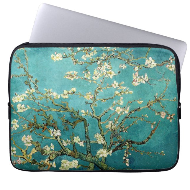 Blossoming Almond Träd Van Gogh Laptop Fodral (Framsidan)