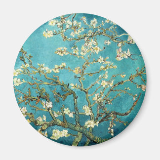 Blossoming Almond Träd - Vincent Van Gogh Magnet