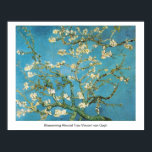 Blossoming Almond Träd Vincent van Gogh Poster<br><div class="desc">Almond Träd Vincent van Gogh. Berömdens bra konst. Vintage blommigt  trädgårdsodling oljemålning.</div>