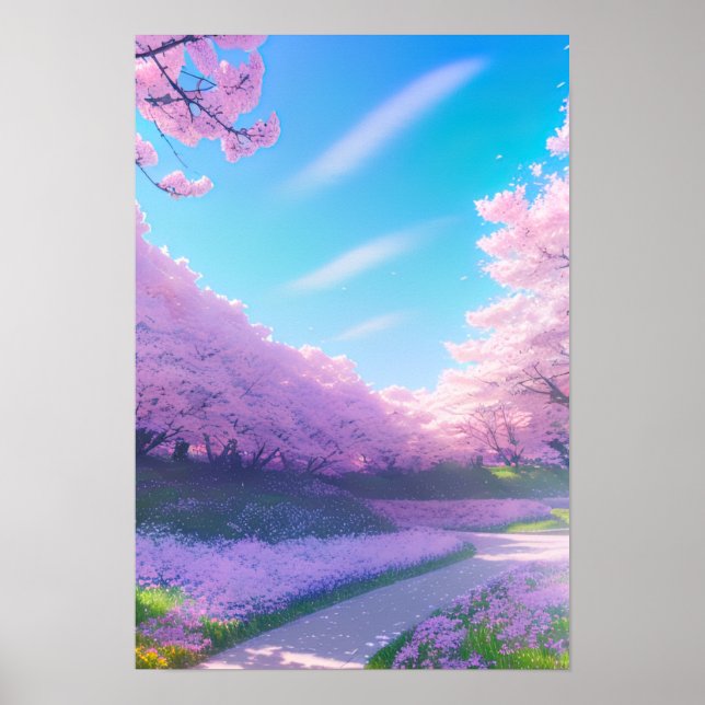 Blossoming-bana Poster (Framsidan)