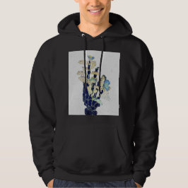 Blossoming Bones #1 - Hand - lodrät Hoodie