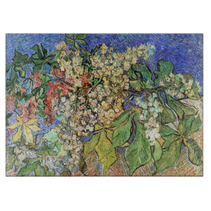 Blossoming Chestnut Grenar av Vincent van Gogh