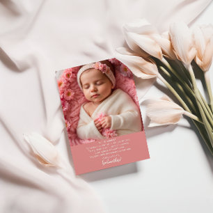 Blossoming Dreams - en söt gudmor Frieri Inbjudningar