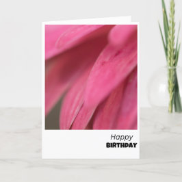 Blossoming Joy Birthday Card Tack Kort