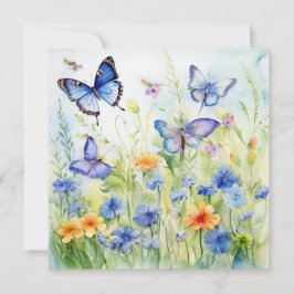 Blossoming Joy: Förändrat Garden Birthday Card