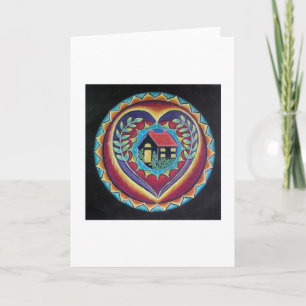 Blossoming Mandala Helgkort