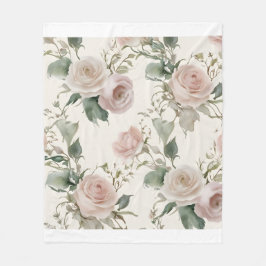 Blossoming Ro Mönster Fleecefilt