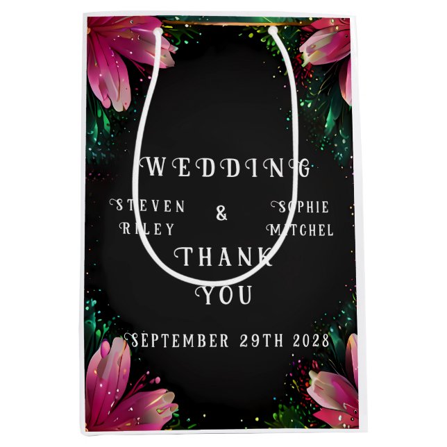 Blossoming Romantik: Ett tema för Blommigt Bröllop (Framsidan)