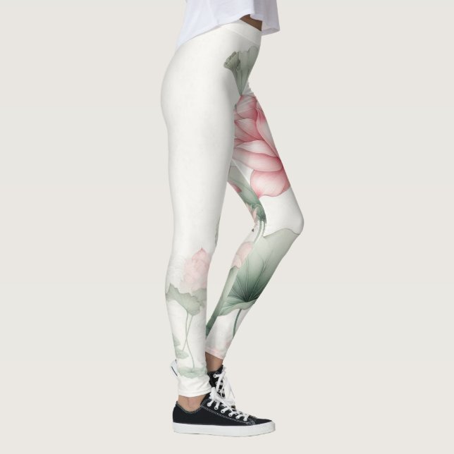 Blossoming Serenity Lotus Leggings (Höger)
