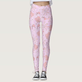 Blossoming Träd Leggings