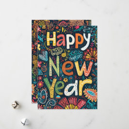 Blossomingbörjan - ett nytt års GR Julkort