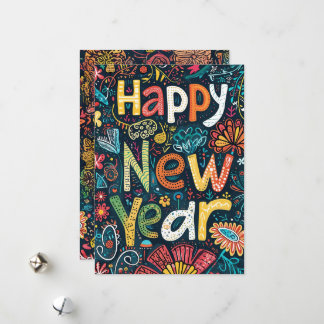 Blossomingbörjan - ett nytt års GR Julkort