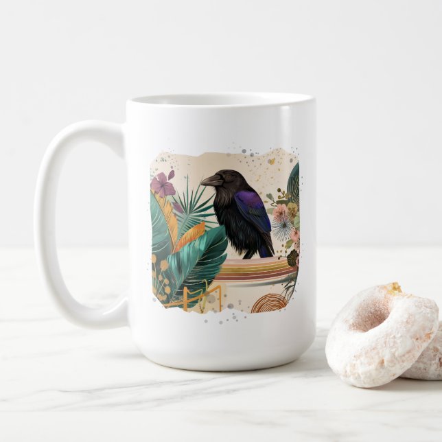BlossomRaven im Dschungel Kaffemugg (Med munk)