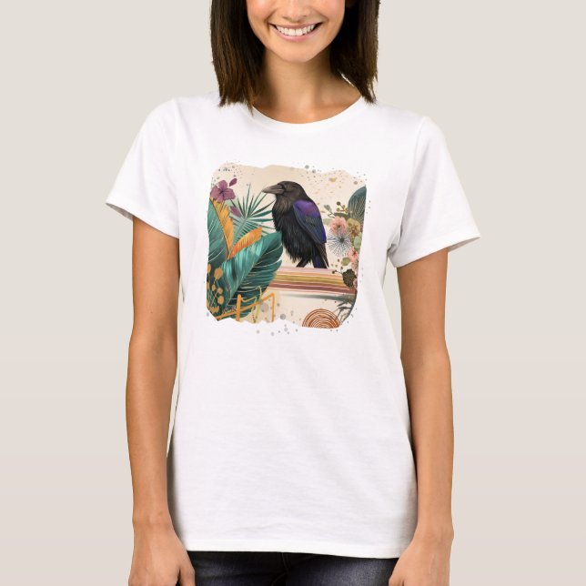 BlossomRaven im Dschungel T Shirt (Framsida)