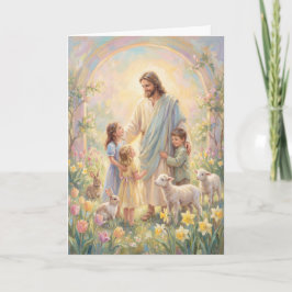 Blossoms of His Love Easter Card Kort
