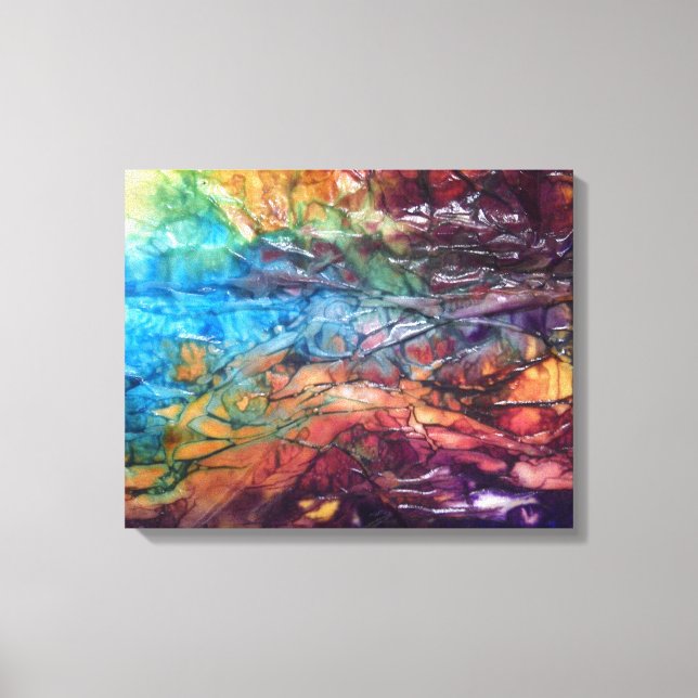 Blöt 022 canvastryck (Framsida)