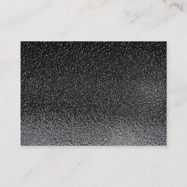 Blöt Black Asphalt-bakgrund Visitkort (Framsida)