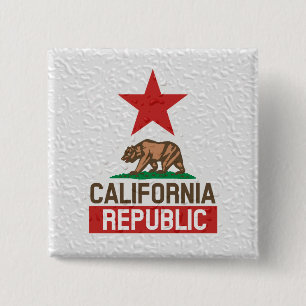 Blöt California Republic Decor Knapp